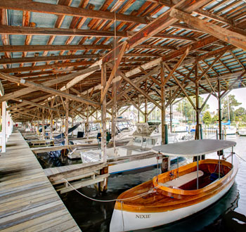 Covered Boat Slips Deltaville