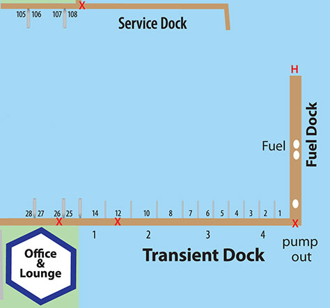 Fuel Dock, Fishing Bay, Deltaville